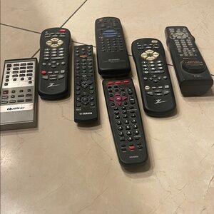 Bundle: Seven Vintage Remote Controls